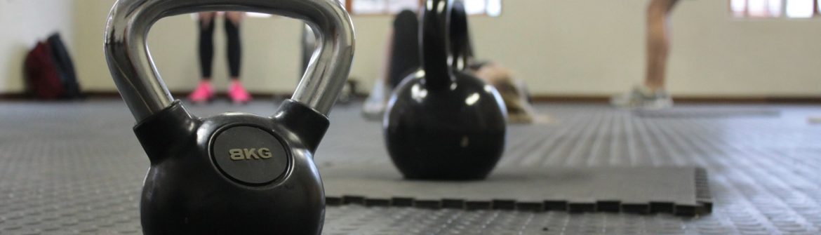 8kg kettlebell on gym floor